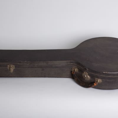 Lyon & Healy  Washburn Style A Tenor Banjo,  c. 1925, period black hard shell case. image 11