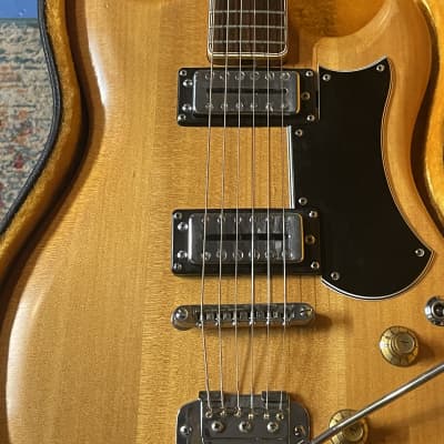 70's Univox Badazz Electric Guitar with Hard Case | Reverb