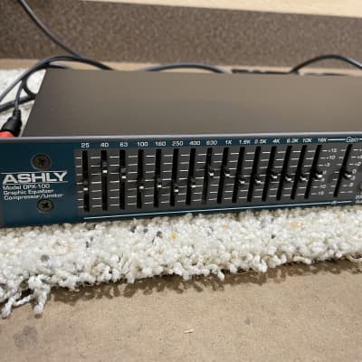 Ashly DPX-100 EQ and Compressor perfect for bass vocals kick etc