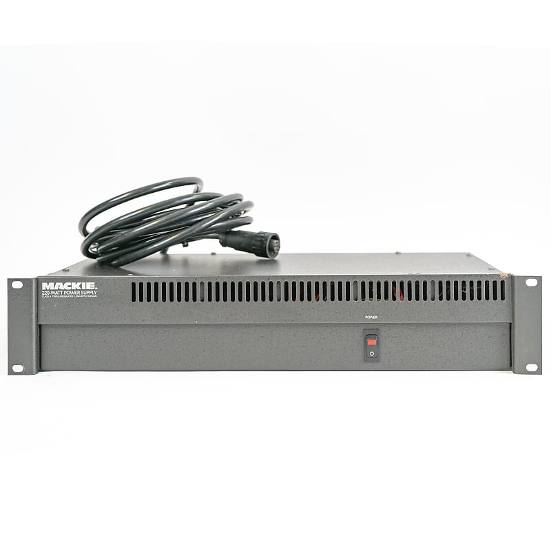 Mackie 220 Watt Power Supply Class A Triple Regulated Low