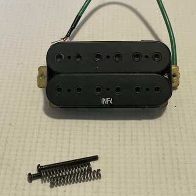 2000's Ibanez RG5EX1 RG Series INF4 Black Bridge Humbucker Guitar Pickup 17.37k
