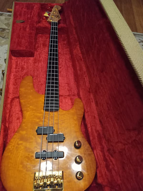Fender 40th anniversary custom shop precision bass 1992 - Honey blond nitro image 1