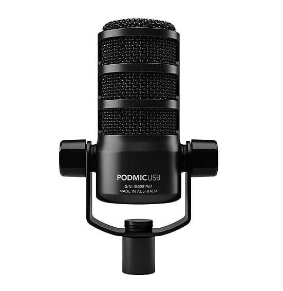 Rode PODMICUSB Dynamic USB Microphone for Content Creation Reverb