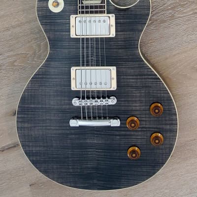 STR Guitars Japan - Sierra LJ-1 - Single Cutaway Electric Guitar - Transparent Black image 3