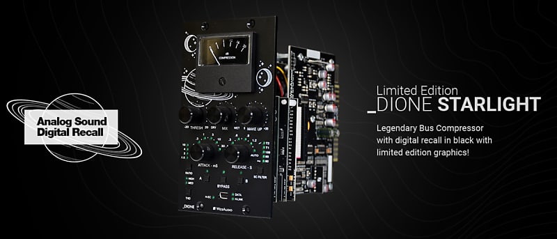 国産最新作WES Audio _DIONE STARLIGHT API 500シリーズ　ステレオコンプレッサー コンプレッサー