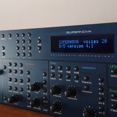 Novation Supernova Mk1 - Serviced and working (for international shipments contact me)