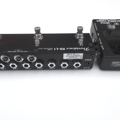 Providence STV-1JB System Tuner with Vitalizer Buffer & RX-L1 3 Loop  Routing Box True Bypass Looper Switch