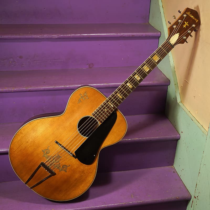 1930s/1950s Kay/Harmony Kay KraftStyle RoundHole Archtop Reverb