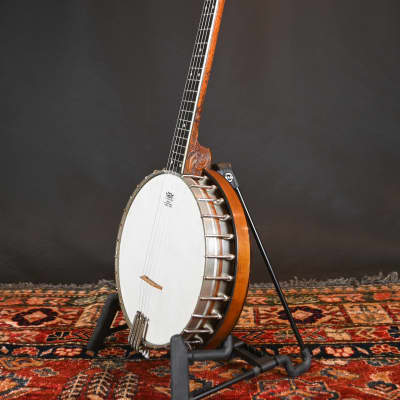 1923 Vega 4-String Tubaphone No. 3 Pie-Plate Resonator Long Scale 27" Banjo for sale