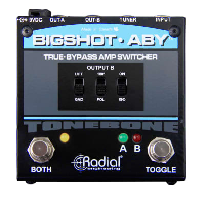 Radial Engineering BigShot ABY True Passive A/B-Y Switch Effects Pedal image 1