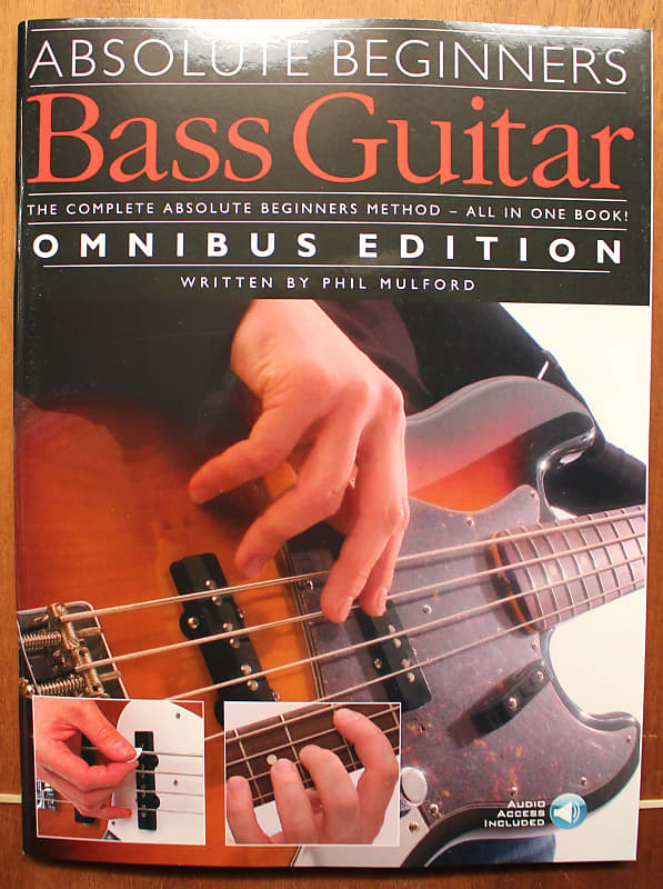 Absolute Beginners Bass Guitar Omnibus Edition Reverb