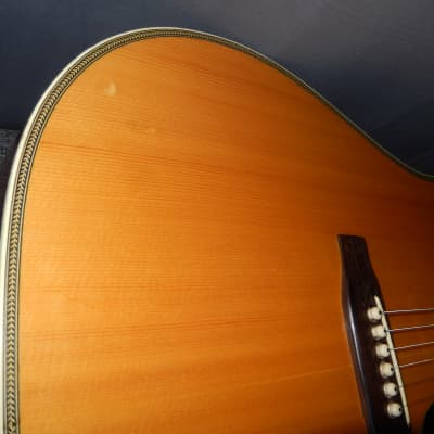 MADE IN JAPAN 1974 - YAMAKI YW40 - ABSOLUTELY AMAZING - MARTIN D41 STYLE - ACOUSTIC GUITAR image 4