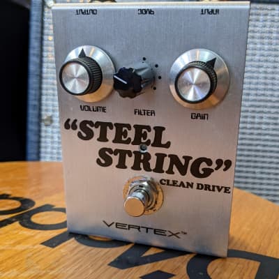Vertex Steel String Clean Drive Pedal #SS0017 image 1