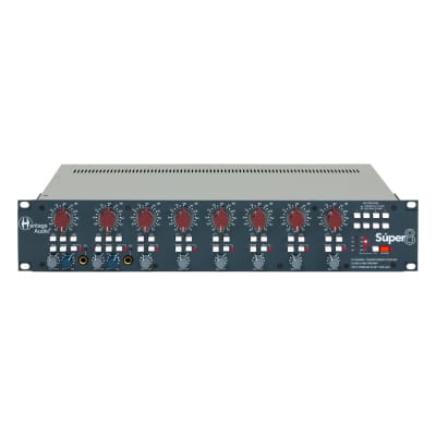 Heritage Audio Súper 8 8-Channel Rackmount Microphone Preamp