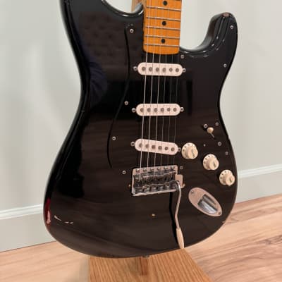 Fender Custom Shop David Gilmour Stratocaster Relic 2008 - 2021 - Black over 3-Color Sunburst image 1
