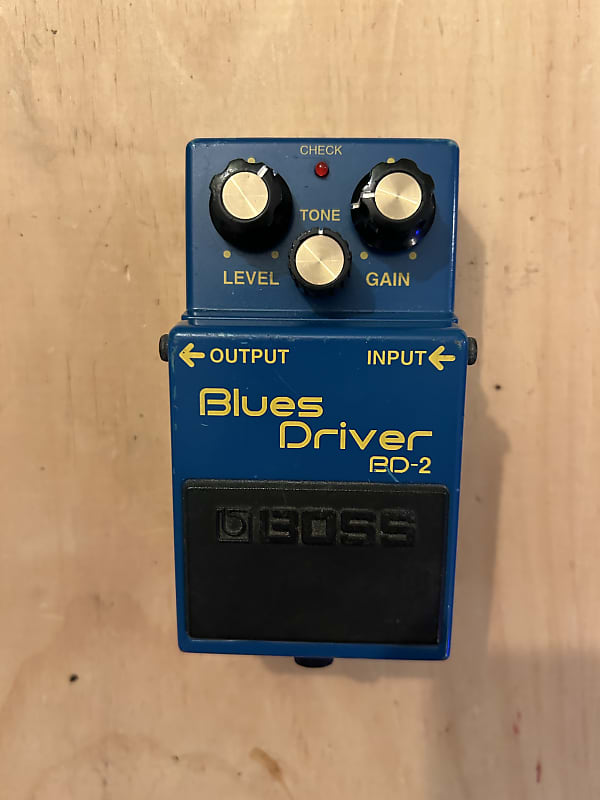Boss BD-2 Blues Driver (Silver Label) 1995 - Present - Blue image 1