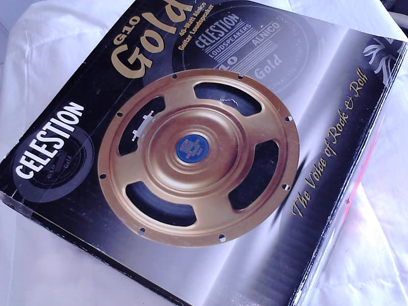 Celestion Alnico G10 Gold 16 Ohm 40W 2011 Reverb