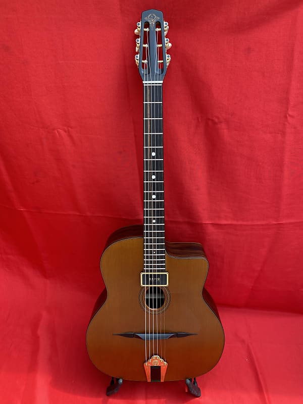 Gypsy Jazz Guitar YL Cholet Oval hole 2023 Natural Reverb UK