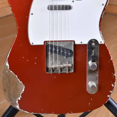 Xotic XTC-1 Candy Apple Red Heavy Aged ( Raw Vintage TE ) image 12
