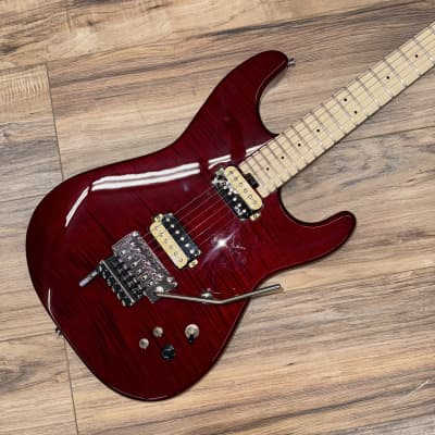 FU-Tone FU Pro Guitar 2024 - Trans Red for sale