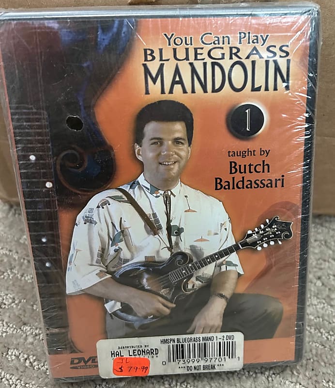 You Can Play Bluegrass Mandolin 1 & 2 Butch Baldassari Reverb