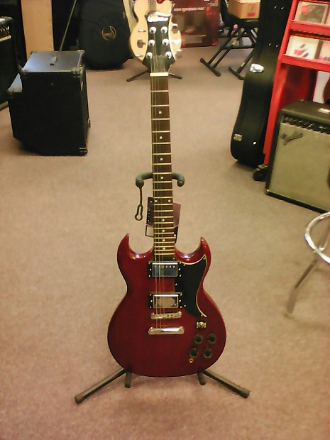Silvertone hotsell sg guitar