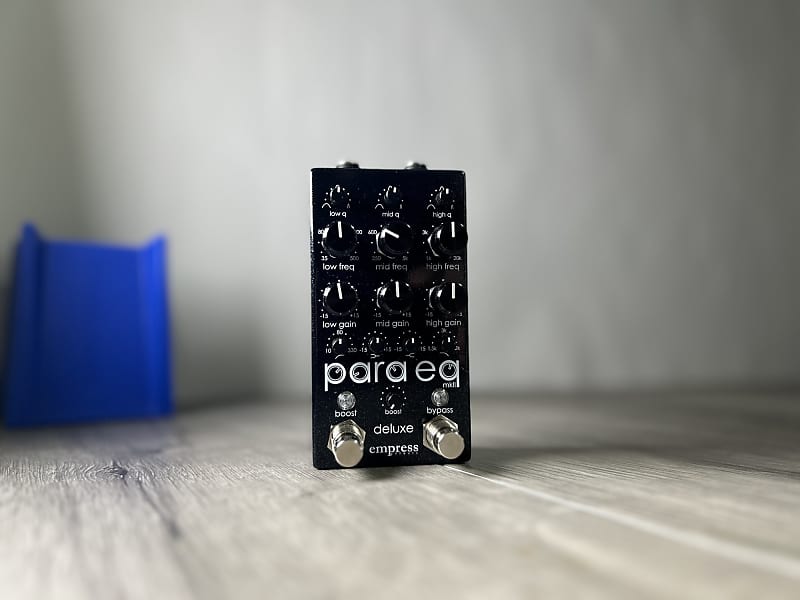 Empress Effects ParaEq MKII Deluxe - Black LTD Edition | Reverb