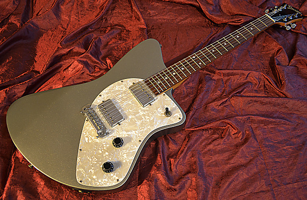 Burny H-45 Hide Japan 1999 Gray Sparkle | Reverb