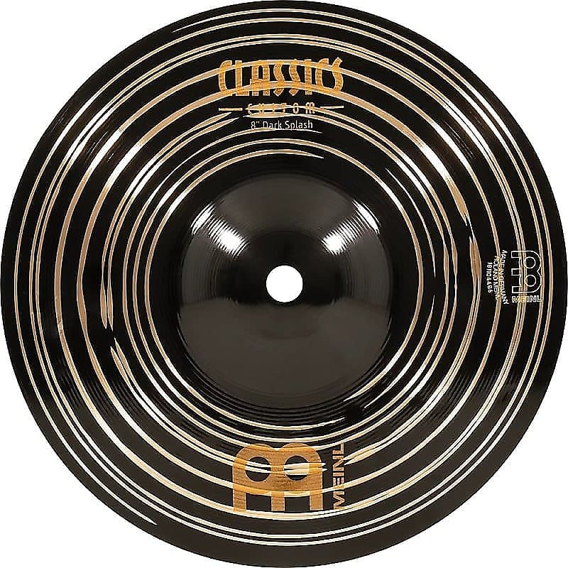 Meinl Classics Custom CC8DAS 8" Dark Splash Cymbal (w/ Video Demo) image 1