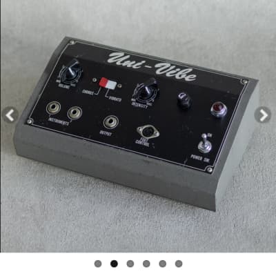 Shin-Ei Uni-Vibe Trafo 02-1-05, 110v model [SOLD UNTESTED ”AS IS”] 1974-1976 image 10
