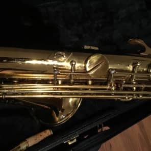 Henri Selmer Selmer Paris Mark VI Tenor Saxophone 1974 Gold Plate image 8