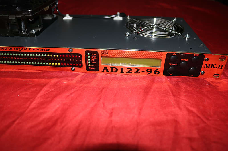 Lavry DB Tech Mastering A/D Converter AD122 MK II Mastering Reverb