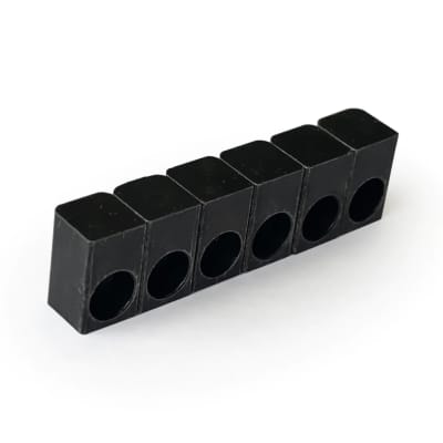 Floyd Rose String Lock Insert Blocks (6) Black for sale