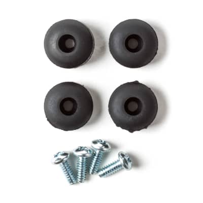 Dunlop ECB151 Crybaby, and Other Wah Wah Pedals Rubber Feet w/Screws Set of 4 image 1