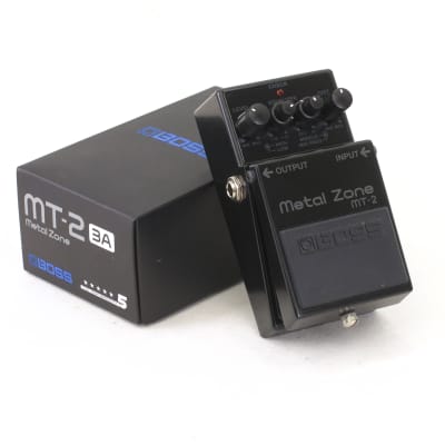 Reverb.com listing, price, conditions, and images for boss-mt-2a-metal-zone-anniversary-edition