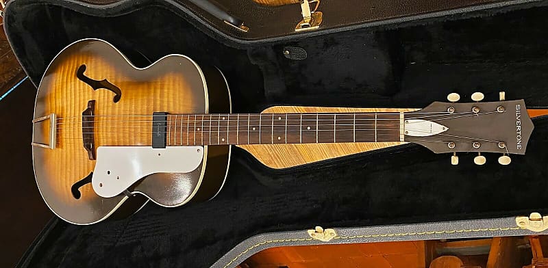 Silvertone Archtop Model 319.12401 Made in USA circa mid 1960 image 1