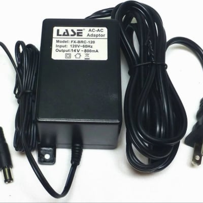 LASE Replacement Boss BRC-120 Power Supply 14v 800mA BOSS for DR-770, SP-505,VF1 ( FX:BRC-120 )
