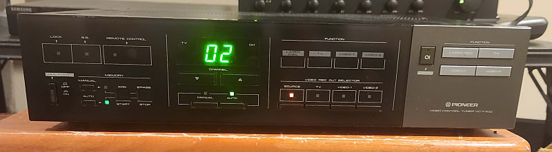 Pioneer Pioneer Video Control Tuner VC-T700 Multi-Functional 90s  			