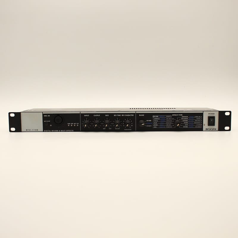 ZOOM RFX-1100 Digital Reverb & Multi Effects With Adapter