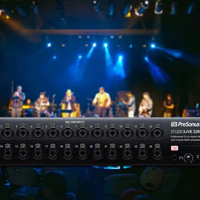 PreSonus StudioLive 32R 34-input, 32-channel Series III stage box and rack mixer image 5