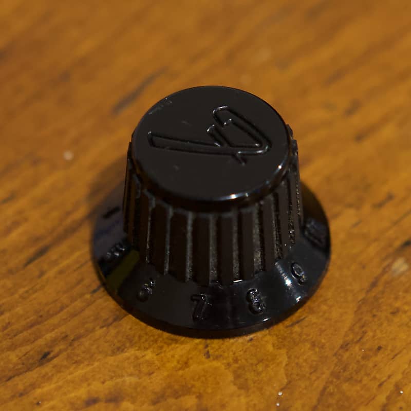 Vintage Fender F Logo Knob Contemporary Stratocaster Reverb