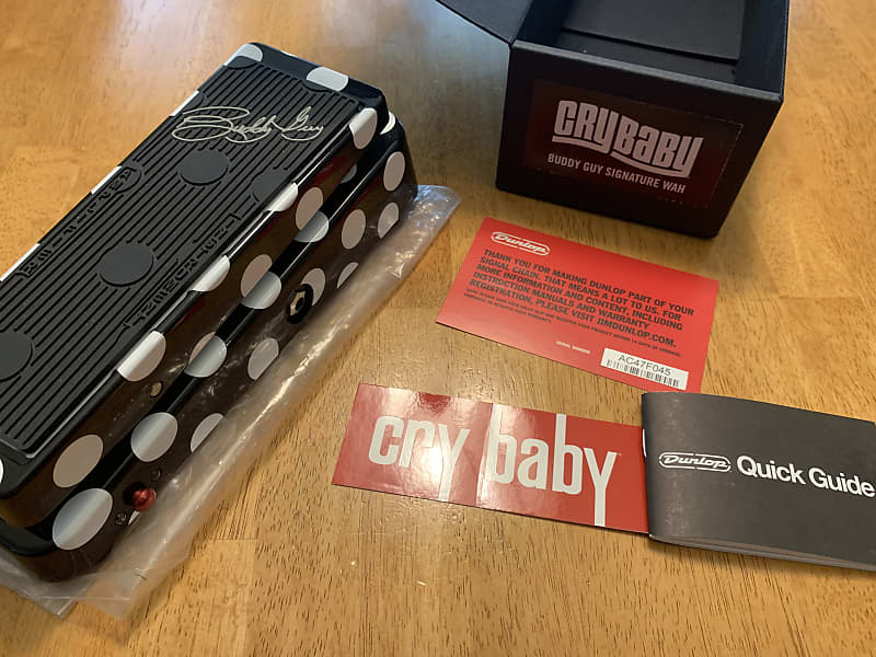 Dunlop BG95 Buddy Guy Signature Cry Baby Wah 2023 - Polka Dot | Reverb