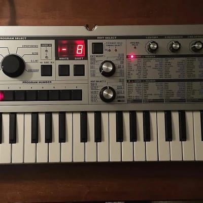Korg microKORG PT Limited Edition 37-Key Synthesizer/Vocoder 2017 - Platinum