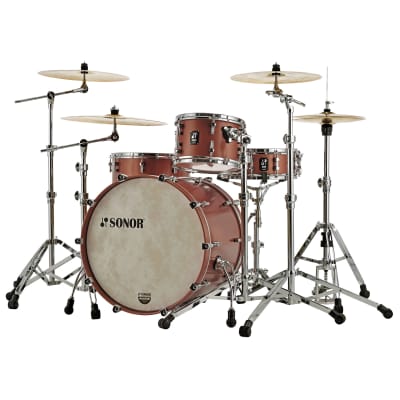 Sonor SQ1 22"/12"/16" Satin Copper Brown image 2