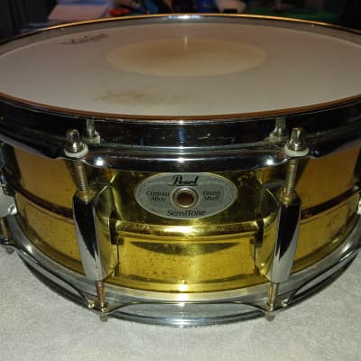 Pearl STB5514 14x5.5 Sensitone Brass Snare Drum