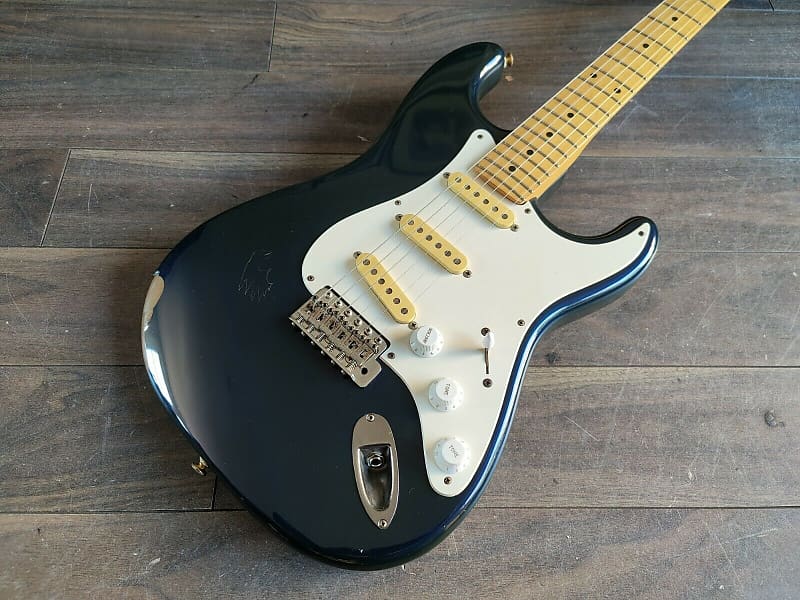 1990 Fender Japan ST-500 Stratocaster (Blue) | Reverb