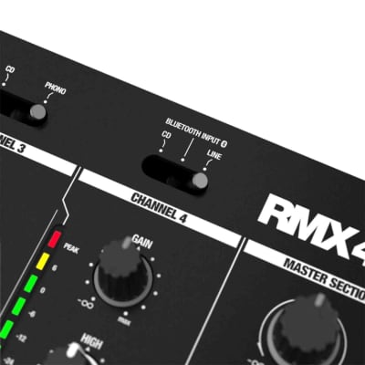 Reloop RMX-44BT 4-Channel Bluetooth Club DJ Mixer image 9