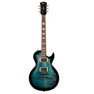 CORT CR250 DBB Dark Blue Burst Classic Rock Electric Guitar for sale