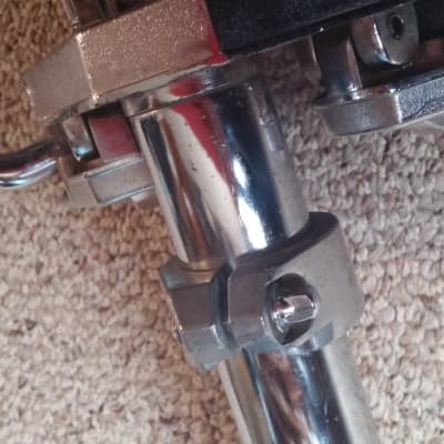 Tama OMNI-SPHERE RARE EARLY VINTAGE Japan Bass Drum Double Tom Mount Post Holder 80s image 21