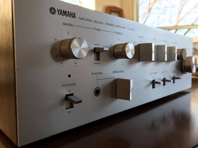Yamaha CA-600 integrated amplifier sweet vintage sound